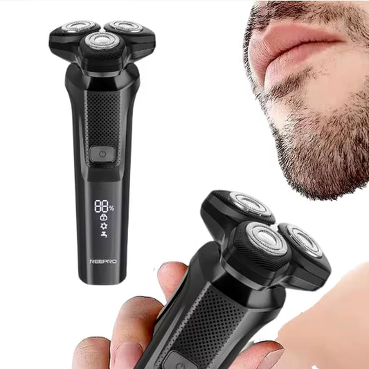 Multifunctional USB Powered Men Shaver Portable Cordless Electric Face Shaving Machine for Household