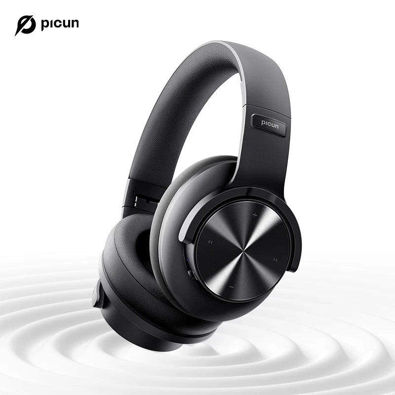 B8 Bluetooth Headphones 120H Playtime Headset Wireless Bluetooth 3EQ Mode Low Latency Hands-Free Calls over Ear Headphones