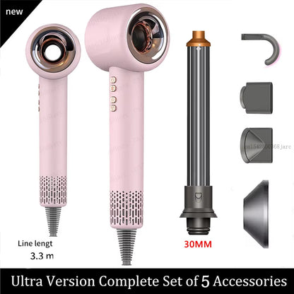 Professional Super Hair Dryer Personal Hair Care Styling Negative Ion Salon Tool Constant Anion Electric Leafless Hair Dryers
