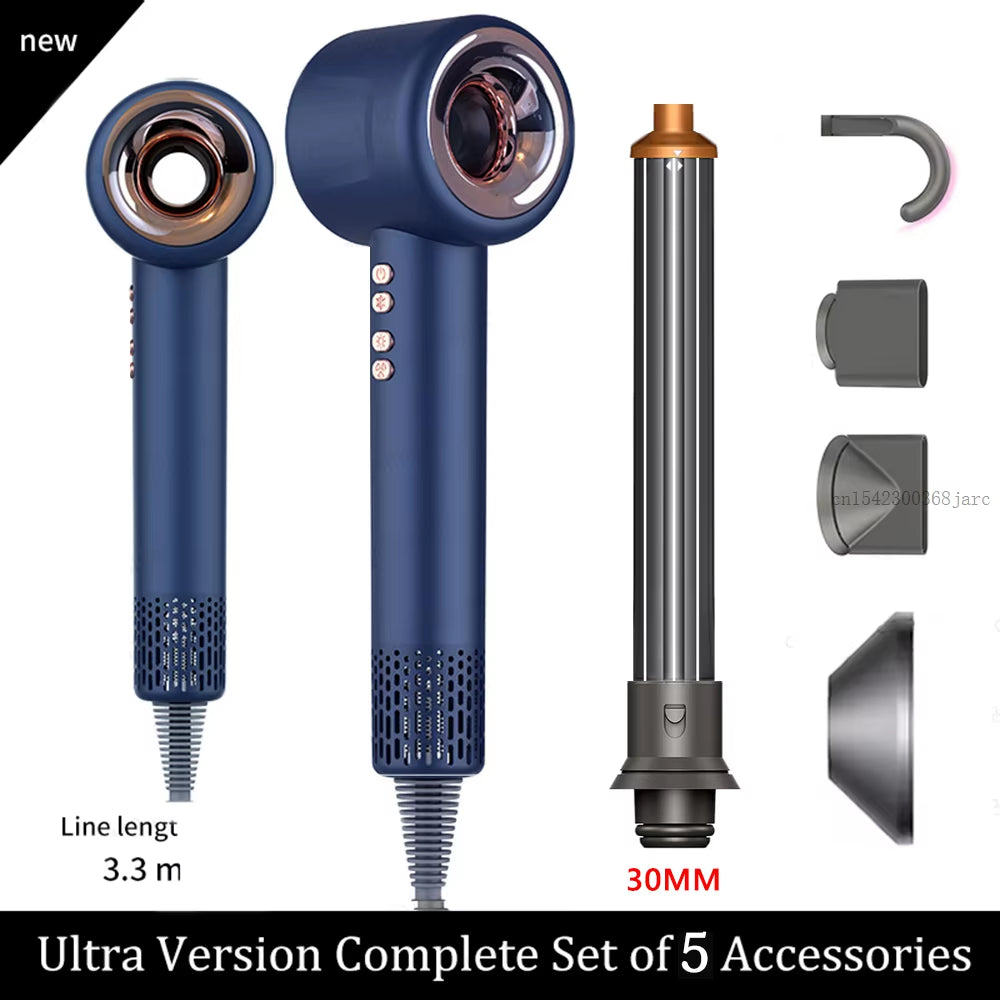 Professional Super Hair Dryer Personal Hair Care Styling Negative Ion Salon Tool Constant Anion Electric Leafless Hair Dryers