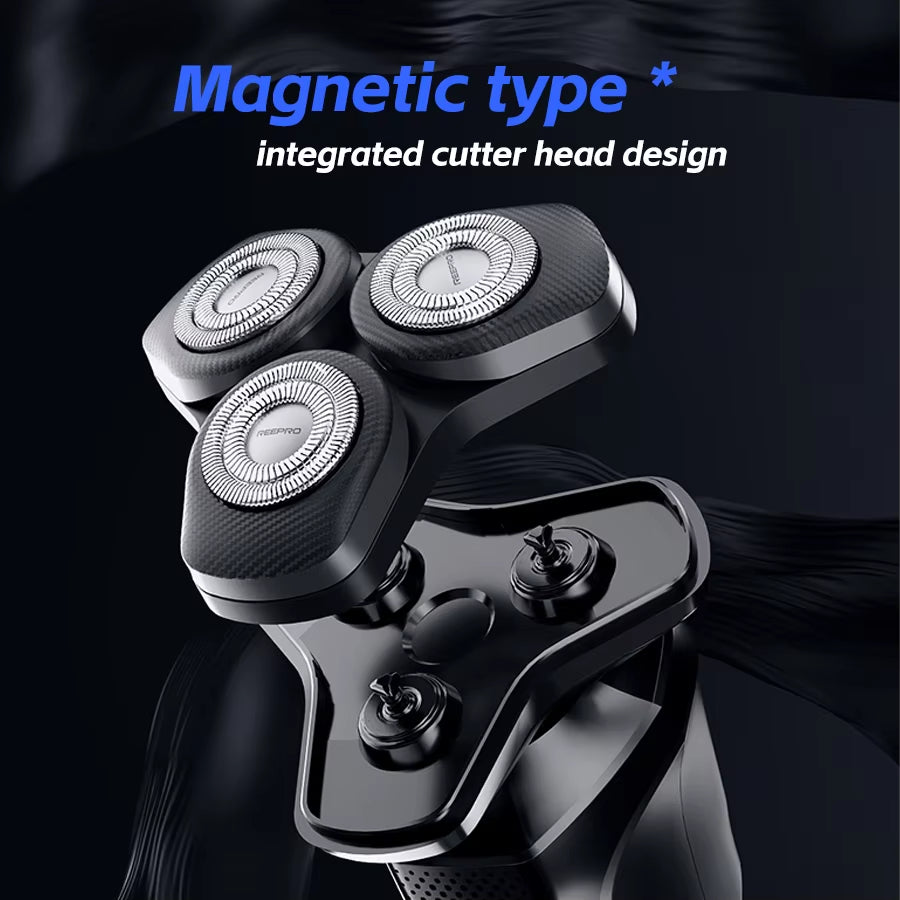 Multifunctional USB Powered Men Shaver Portable Cordless Electric Face Shaving Machine for Household