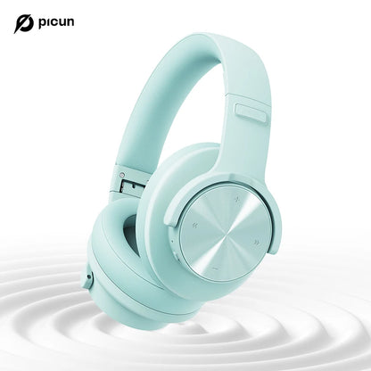 B8 Bluetooth Headphones 120H Playtime Headset Wireless Bluetooth 3EQ Mode Low Latency Hands-Free Calls over Ear Headphones