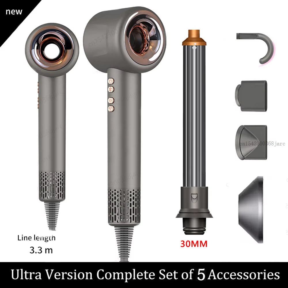 Professional Super Hair Dryer Personal Hair Care Styling Negative Ion Salon Tool Constant Anion Electric Leafless Hair Dryers