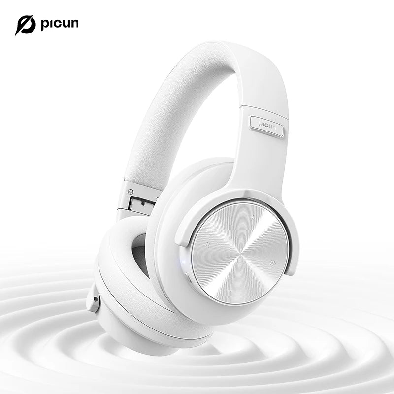 B8 Bluetooth Headphones 120H Playtime Headset Wireless Bluetooth 3EQ Mode Low Latency Hands-Free Calls over Ear Headphones