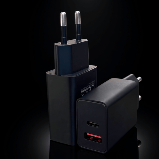 Cleantech Vattenflosser – Laddare USB-C och USB-A GaN, 20 W